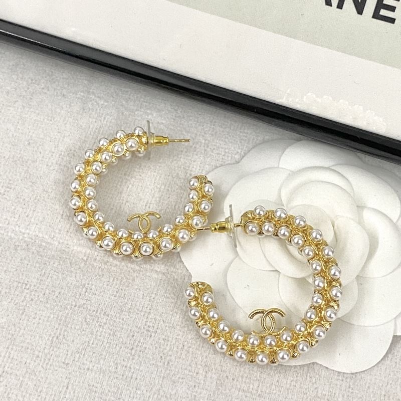 Ch*el earrings